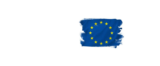 EU-Warenkaufrichtlinie: EU-Flagge als Symbol für Mängelhaftung und Update-Pflicht im E-Commerce.
