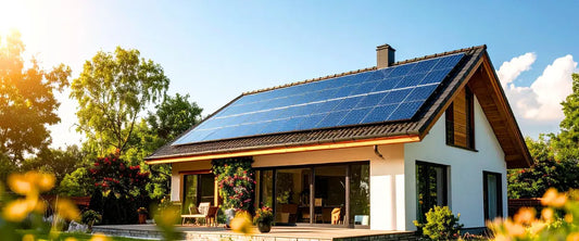Optimale PV-Anlage auf einem Hausdach für maximalen Stromertrag.