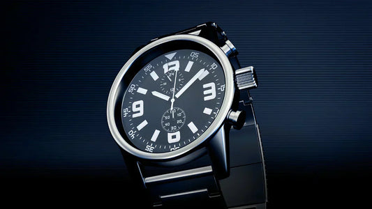 Rechtssichere Werbung: Produktbild für Garantien & Marken bei der Chronograph-Armbanduhr im Shop.